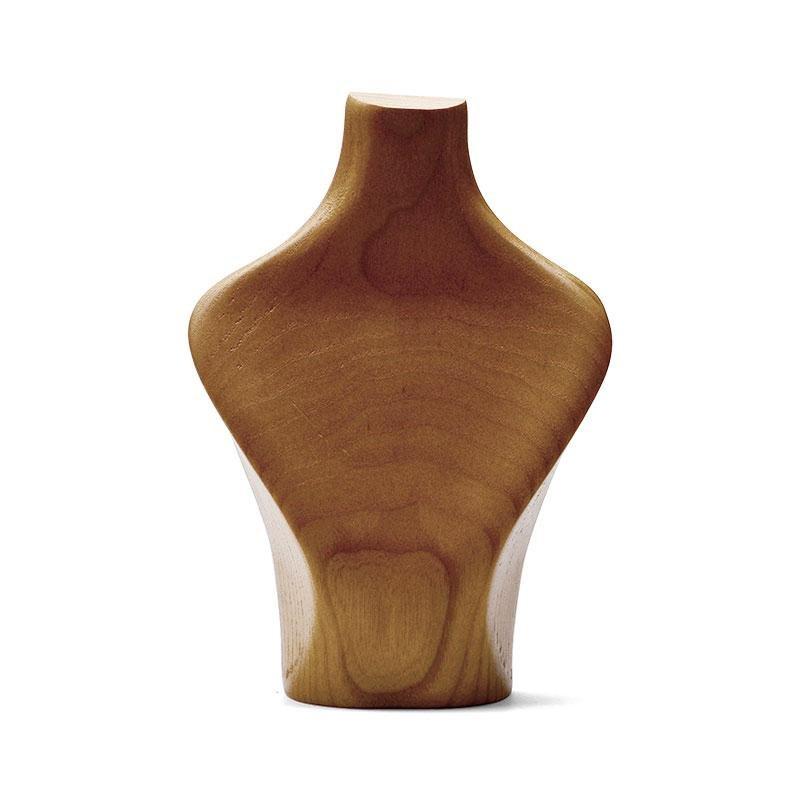Buste Collier <br> Bois Brun Buste Collier Bois | Bijoux Evasion