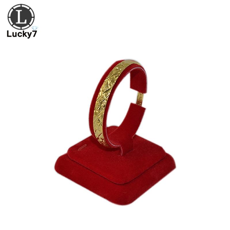 Porte Bracelet Velours Rouge Porte Bracelet Velours Rouge