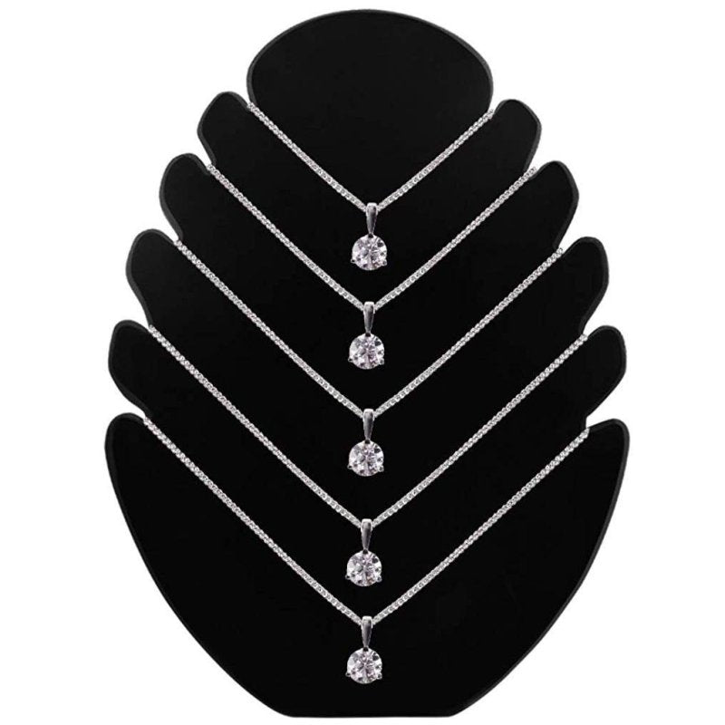 Porte Collier Support de Velours Porte Collier Velours